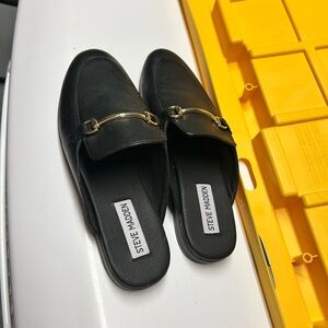 Steve Madden Galilea Leather Black Mule Women’s 6-New, No Box